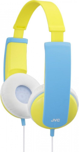 Słuchawki JVC HAK-D7YNE (nauszne  yellow/light blue)