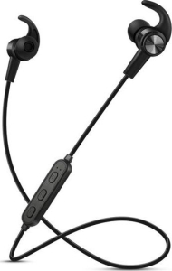 Słuchawki bezprzewodowe  z mikrofonem  ze słuchawkami SAVIO WE-02 (dokanałowe  sportowe; bezprzewodowe  Bluetooth; TAK  z wbudowanym mikrofonem; kolor czarny