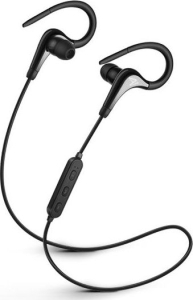 Słuchawki bezprzewodowe  z mikrofonem  ze słuchawkami SAVIO WE-03 (dokanałowe  sportowe; bezprzewodowe  Bluetooth; z wbudowanym mikrofonem; kolor czarny