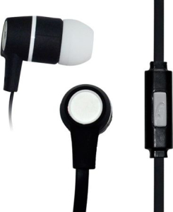 Słuchawki VAKOSS SK-214K (dokanałowe; z mikrofonem; kolor czarny