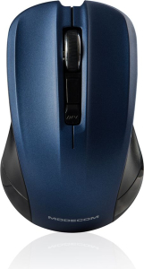 Mysz MODECOM WM9.1 M-MC-0WM9.1-140 (optyczna; 1600 DPI; kolor niebieski)