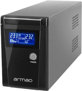 UPS ARMAC OFFICE LINE-INT 2X SCHUKO O/650F/LCD