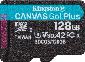KINGSTON microSDXC Canvas Go Plus 128GB
