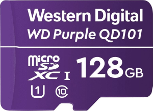 Karta pamięci WD Purple microSDXC WDD0128G1P0C (128GB; Class 10  Class U1)