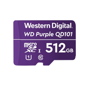Karta pamięci WD Purple microSDXC WDD512G1P0C (512 GB; Class 10  Class U1)