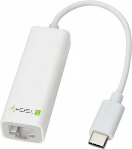 Karta sieciowa - Techly 020379 Karta sieciowa Gigabit - adapter USB-C 3.1 na RJ45
