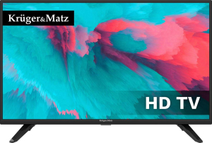 KRUGER & MATZ TELEWIZOR LED 32  HD DVB-T2/S2 H.265 HEVC