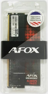 AFOX DDR4 8GB 3200MHZ MICRON CHIP CL22 XMP2 RANK1 X4 AFLD48PH2P