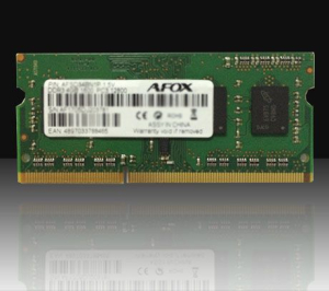 AFOX SO-DIMM DDR3 4G 1333MHZ MICRON CHIP LV 1 35V AFSD34AN1L