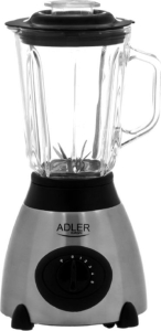 Blender kielichowy Adler AD 4070 (600W; kolor czarny)