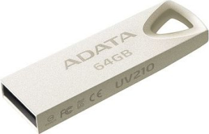 ADATA UV210 64GB USB 2.0 Metallic Aluminium