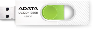 Pendrive ADATA UV320 AUV320-128G-RWHGN (128GB; USB 3.0; kolor biały)