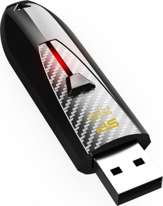 Pendrive Silicon Power Blaze B25 256GB USB 3.1 kolor czarny