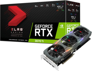 Karta graficzna - PNY GeForce RTX 3070 Ti 8GB XLR8 Gaming UPRISING Edition