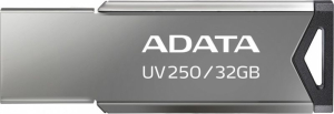 Pendrive ADATA UV250 AUV250-32G-RBK (32GB; USB 2.0; kolor srebrny)