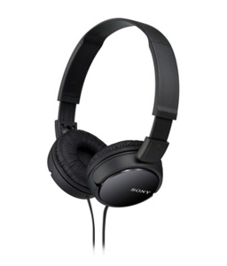 Słuchawki - Sony MDR-ZX110B Czarna