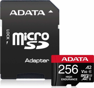 ADATA High Endurance 256GB microSDXC UHS-I U3 Class 10
