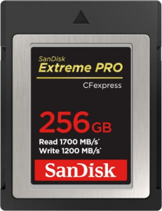 SanDisk CFexpress 256GB Extreme Pro 1700/1200 MB/s