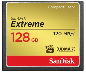 SanDisk CF 128GB Extreme 120/85