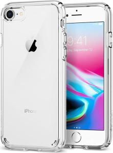 Torba- Spigen Ultra Hybrid iPhone 7 / 8 / SE 2020 / 2022 crystal clear