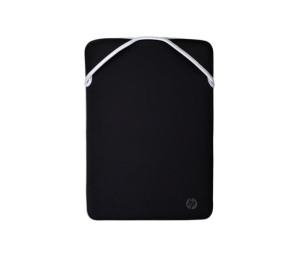 Torba - Etui HP Reversible Protective Silver Laptop Sleeve do notebooka 15,6  czarno-srebrne 2F2K5AA
