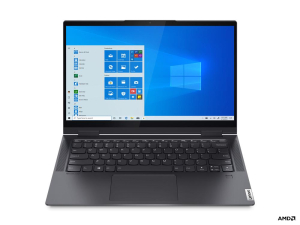 Laptop Lenovo Yoga 7 14ACN6 Ryzen 5 5600U 14  FHD IPS 300nits Glossy Touch 16GB LPDDR4x-4266 SSD512 AMD Radeon Graphics Win11 Slate Grey