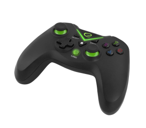 Gamepad bezprzewodowy Esperanza EGG112K (PC  PS3  Xbox One; kolor czarny  kolor zielony)