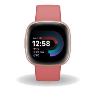 Fitbit by Google Versa 4 różowo-miedziany