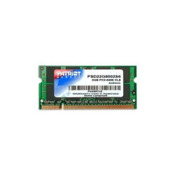 Pamięć Patriot Memory Signature PSD22G8002S (DDR2 SO-DIMM; 1 x 2 GB; 800 MHz; CL6)'