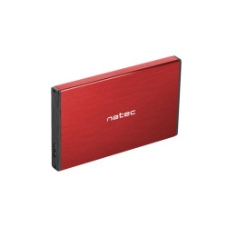 Obudowa NATEC Rhino Go NKZ-1279 (2.5 ; USB 3.0; Aluminium; kolor czerwony)'