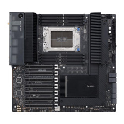 Płyta główna - ASUS PRO WS WRX80E-SAGE SE WIFI AMD WRX80 Threadripper PRO  Intel I211-AT 2x2.5 Gb LAN  USB 3.2 Gen 2x2 Type-C port  7 x PCIe 4.0 x16 slots  3 x M.2 PCIe 4.0  ASMB9-iKVM  2 x U.2 and 16 power stages   E-ATX workstation'