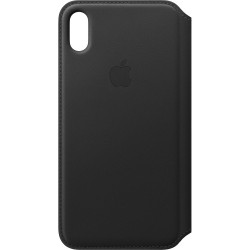 Apple iPhone XS Max Leather Folio czarny (MRX22ZM/A)'