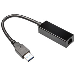 Adapter GEMBIRD NIC-U3-02 (USB 3.0 M - RJ45 F; kolor czarny)'