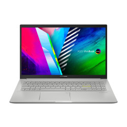 Laptop ASUS Vivobook 15 OLED K513EA-L11957W i5-1135G7 15.6  FHD Glossy LED Backlit 16GB DDR4 SSD512 Iris Xe Graphics WLAN+BT Cam FingerPrint 42WHrs Win11 Spangle Silver'