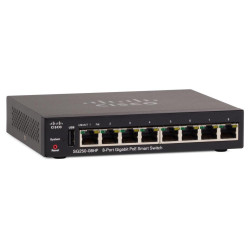 Switch PoE Cisco SG250-08HP-K9-EU (8x 10/100/1000Mbps)'