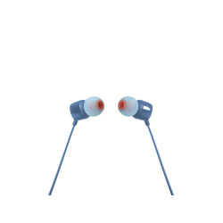 Słuchawki JBL T110 (niebieskie  z mikrofonem)'