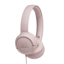Słuchawki JBL Tune 500 (rożowe  nauszne  z wbudowanym mikrofonem)'