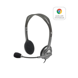 Słuchawki Logitech H111 981-0005939 (kolor szary'