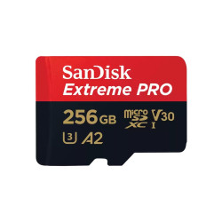 SANDISK EXTREME PRO microSDXC 256GB 200/140 MB/s A2'
