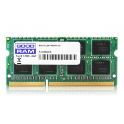 Pamięć GoodRam GR1600S3V64L11/8G (DDR3 SO-DIMM; 1 x 8 GB; 1600 MHz; CL11)'