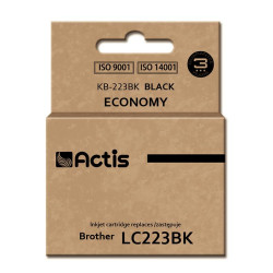 Tusz ACTIS KB-223Bk (zamiennik Brother LC223BK; Standard; 16 ml; czarny)'