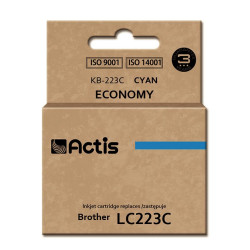 Tusz ACTIS KB-223C (zamiennik Brother LC223C; Standard; 10 ml; niebieski)'