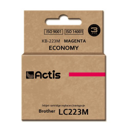 Tusz ACTIS KB-223M (zamiennik Brother LC223M; Standard; 10 ml; czerwony)'