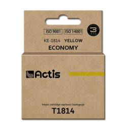 Tusz ACTIS KE-1814 (zamiennik Epson T1814; Standard; 15 ml; żółty)'