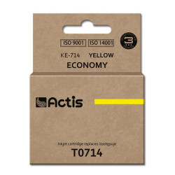 Tusz ACTIS KE-714 (zamiennik Epson T0714  T0894  T1004; Standard; 13.5 ml; żółty)'