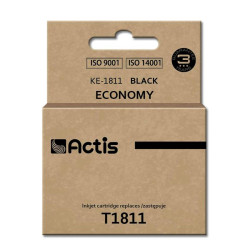Tusz ACTIS KE-1811 (zamiennik Epson T1811; Standard; 18 ml; czarny)'