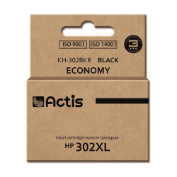 Tusz ACTIS KH-302BKR (zamiennik HP 302XL F6U68AE; Premium; 15 ml; czarny)'