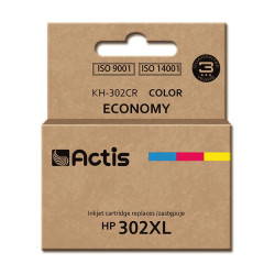 Tusz ACTIS KH-302CR (zamiennik HP 302XL F6U67AE; Premium; 21 ml; kolor)'