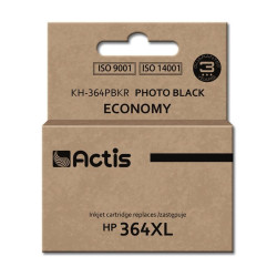 Tusz ACTIS KH-364PBKR (zamiennik HP 364XL CB322EE; Standard; 12 ml; czarny  foto)'