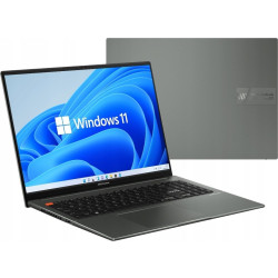 Laptop ASUS Vivobook S 16X M5602QA-KV013W Ryzen 7 5800H 16.0  WQXGA 120Hz IPD 500nits AG 16GB DDR4 SSD1TB AMD Radeon Graphics WLAN+BT Cam 70WHrs Win11 Midnight Black'
